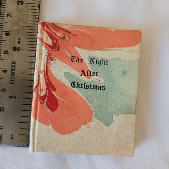 Vintage The Night After Christmas, By Robert Archer, Miniature Book, 1977 - Picture 2 of 9